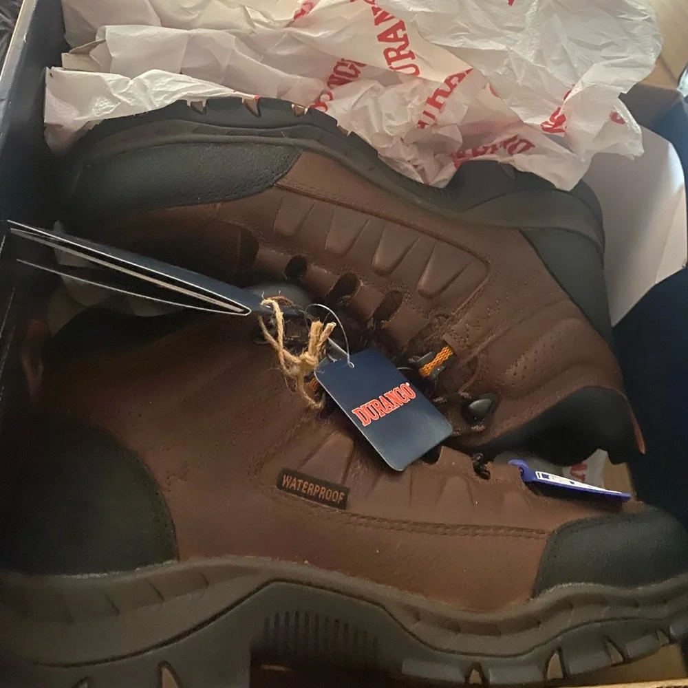 Durango Renegade XP Men's 7.5W Brown and Black Hiking Boots - Picture 4 of 6